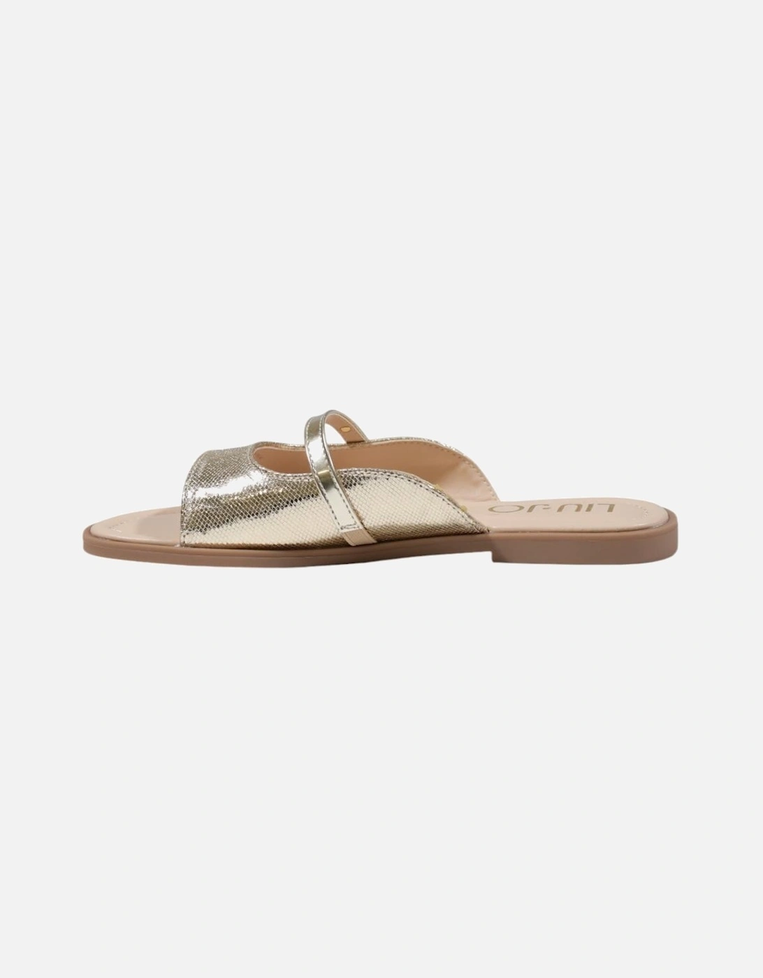 Polyurethane Slippers with Article Code 4A5735 EX037 Women - Gold