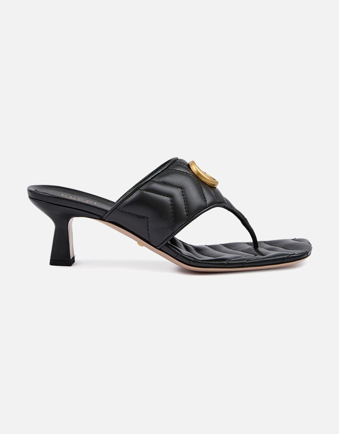 Nappa Leather Charlotte Sandals Women - Black, 6 of 5