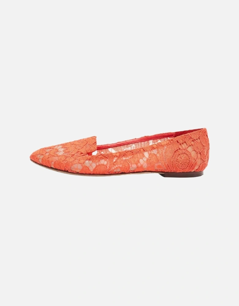 Lace Loafer with Embroidered Detailing Women