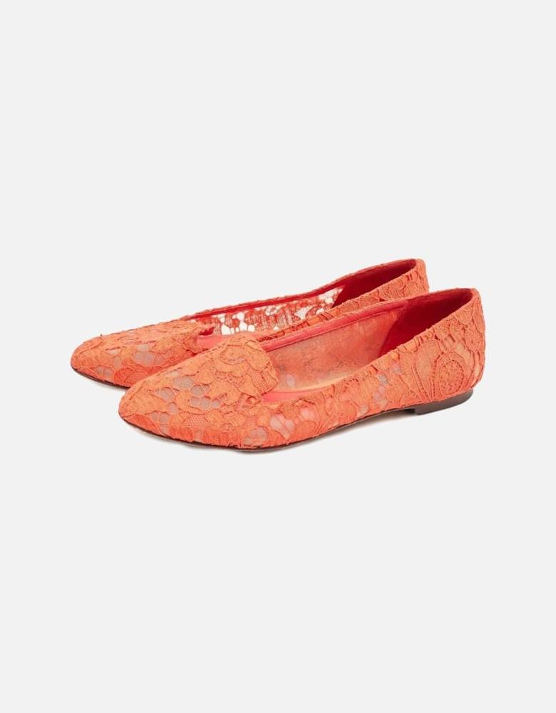 Lace Loafer with Embroidered Detailing Women