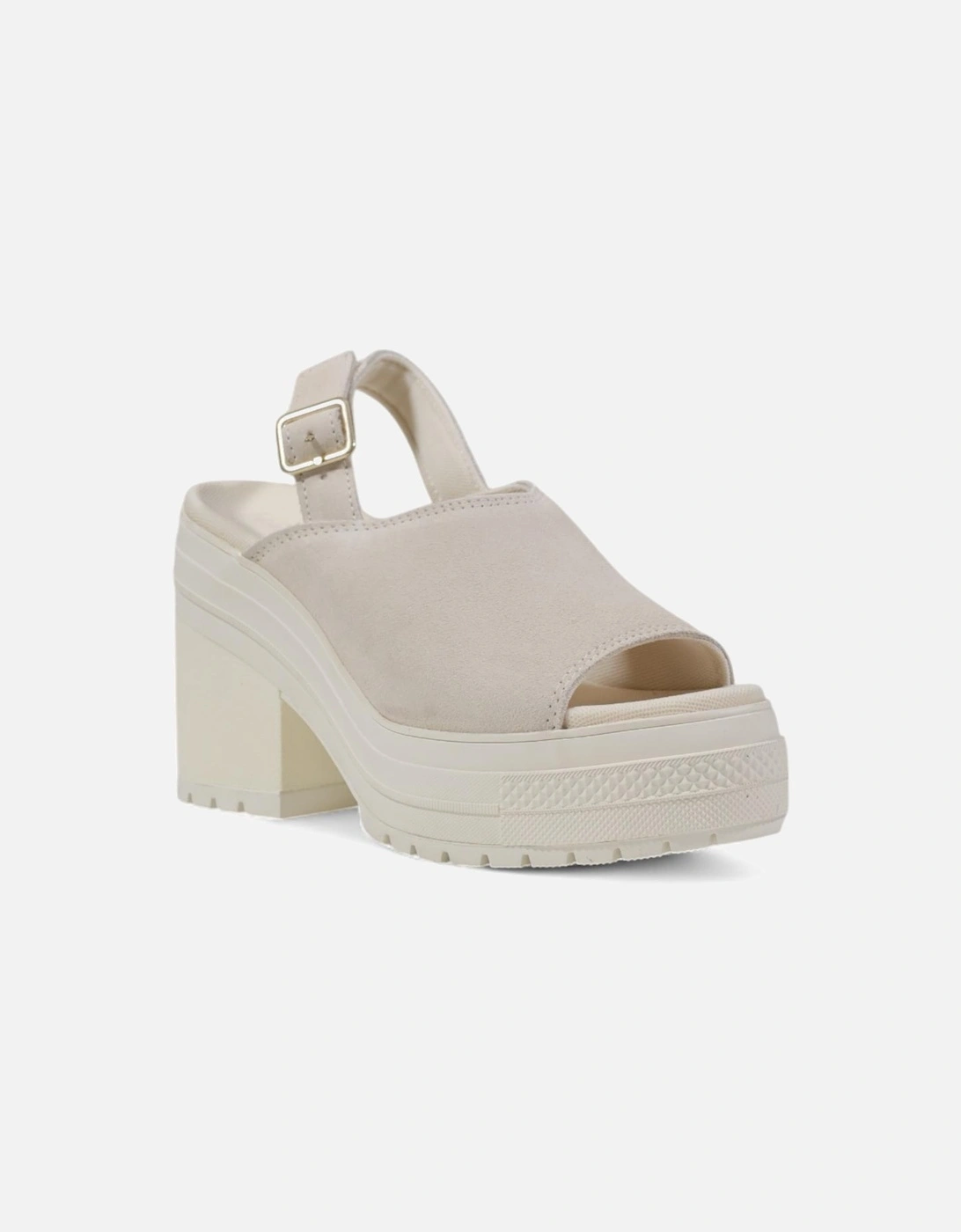 Leather Sandals with Article Code A15070C Women - White