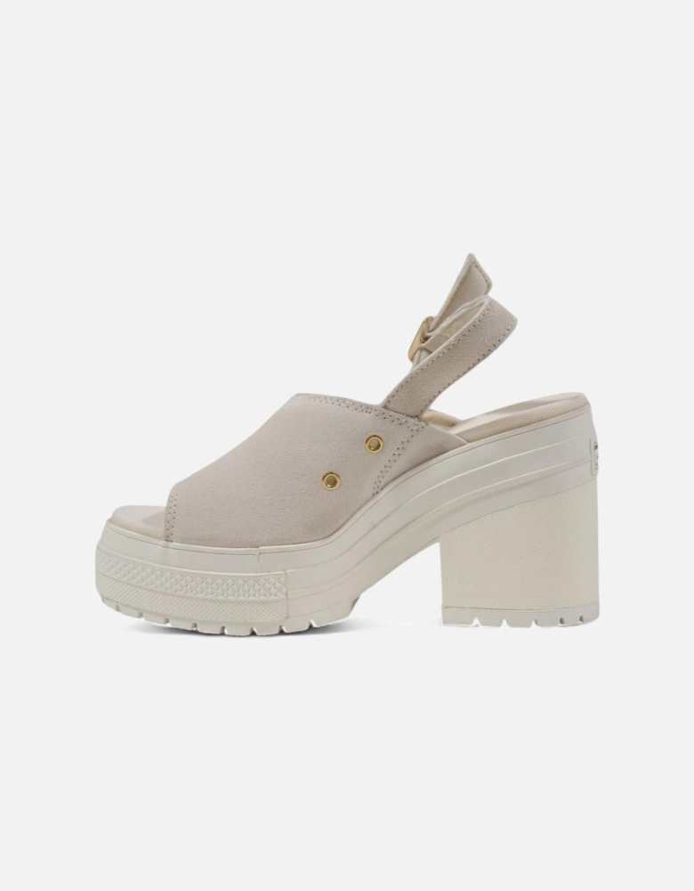 Leather Sandals with Article Code A15070C Women - White