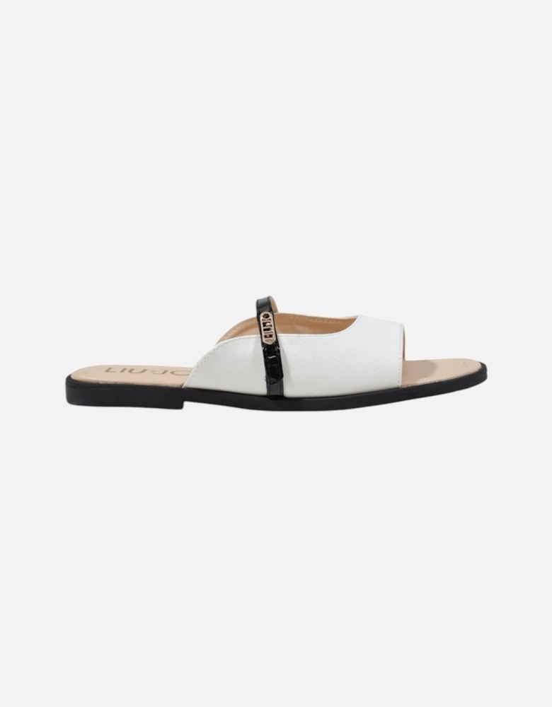 Polyurethane Slippers with Article Code 4A5735 EX257 Women - White