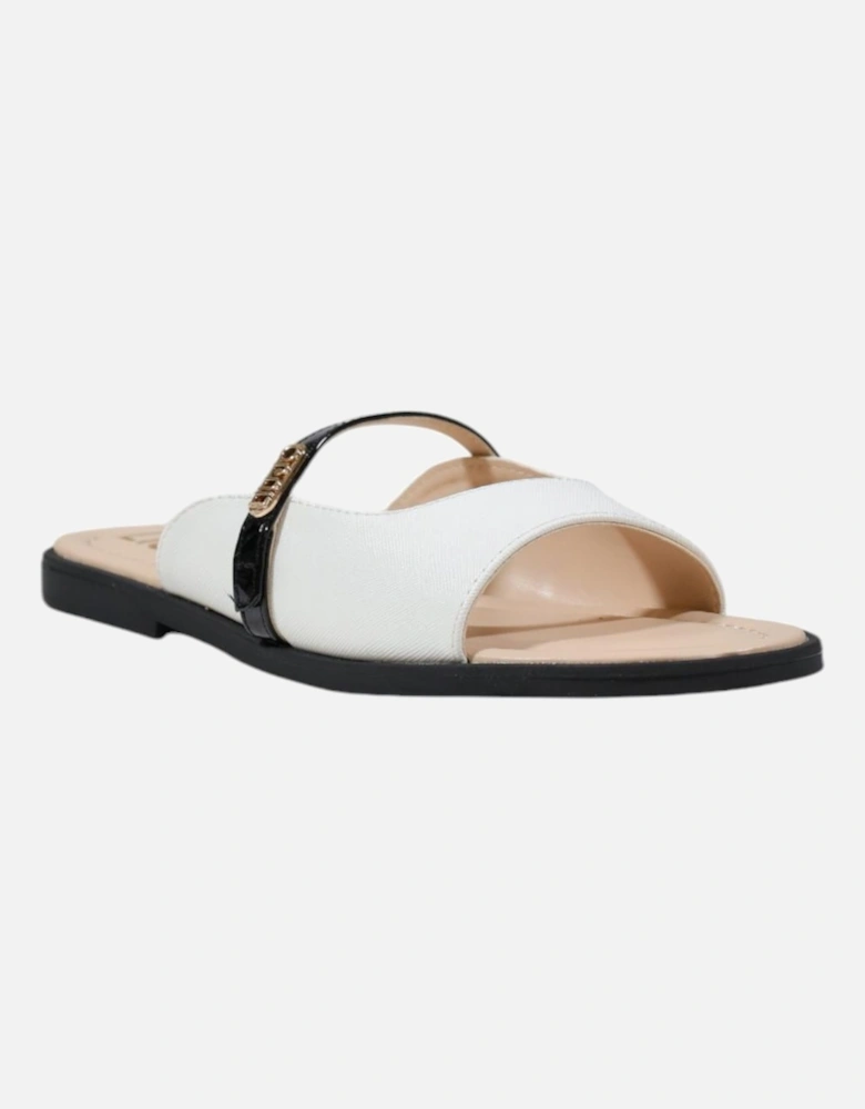 Polyurethane Slippers with Article Code 4A5735 EX257 Women - White