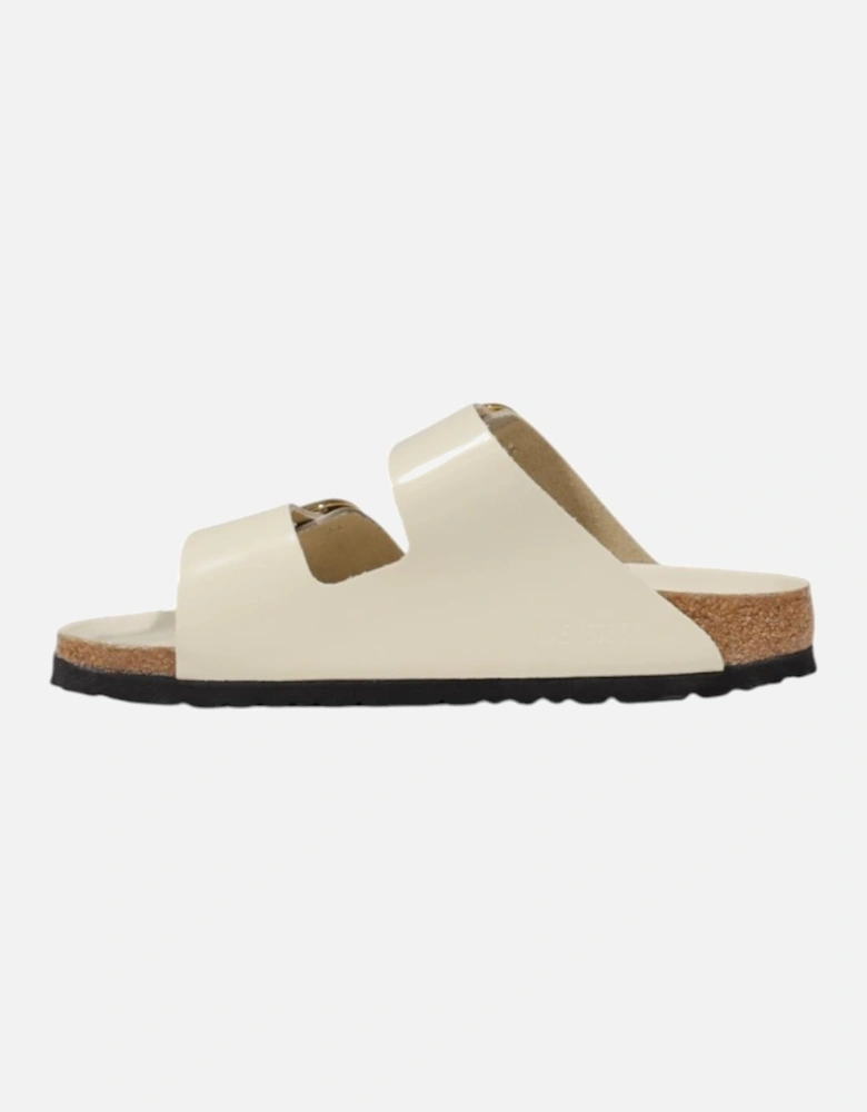 Leather Slippers with Durable Design Women - Beige