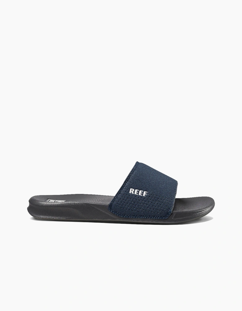 ONE SLIDE Mens Sliders Navy/White