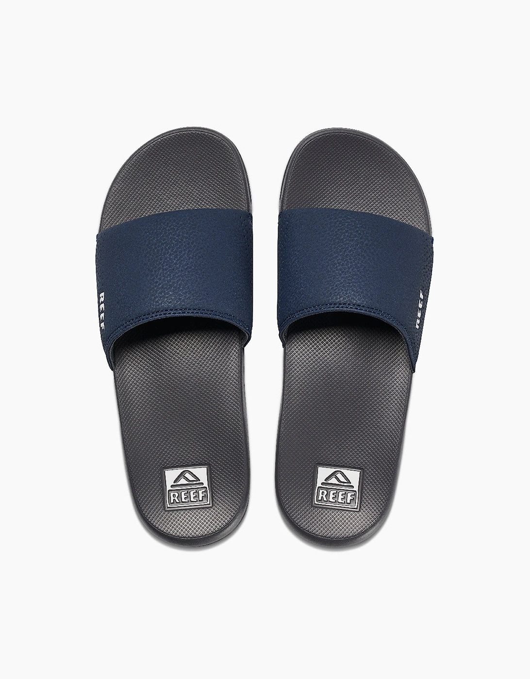 ONE SLIDE Mens Sliders Navy/White, 5 of 4