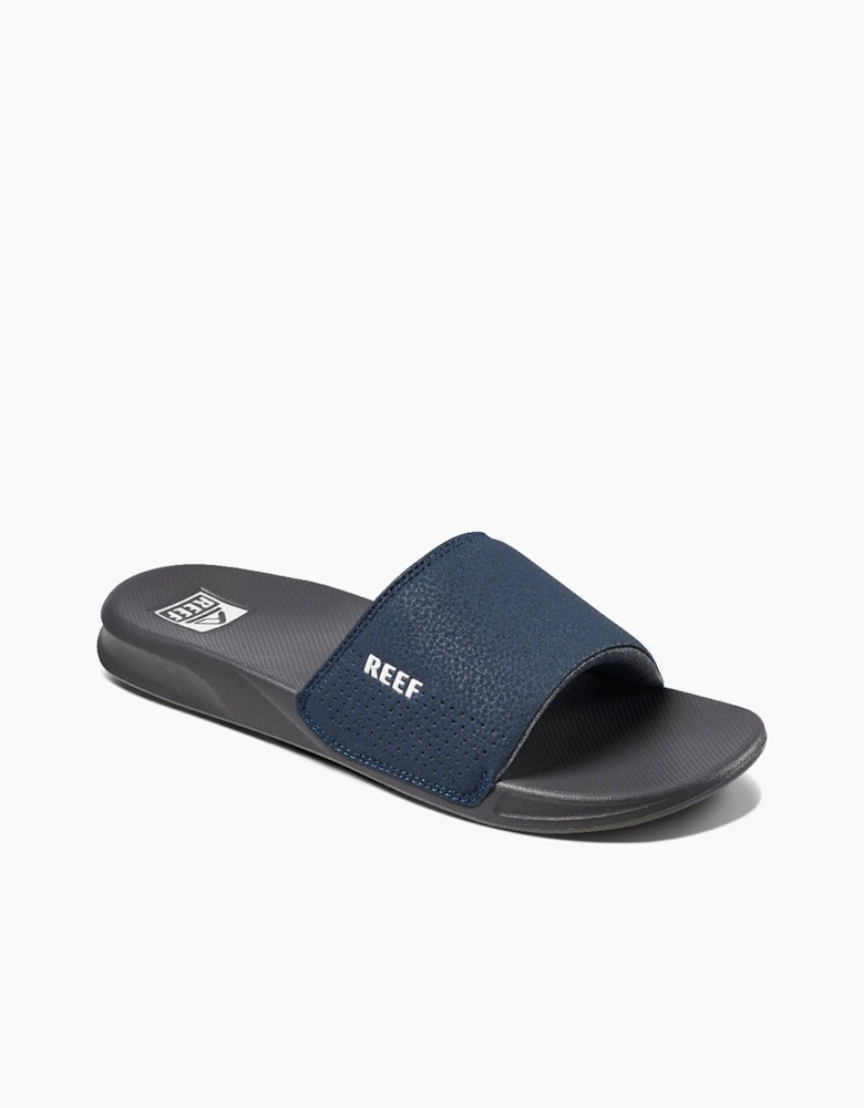 ONE SLIDE Mens Sliders Navy/White