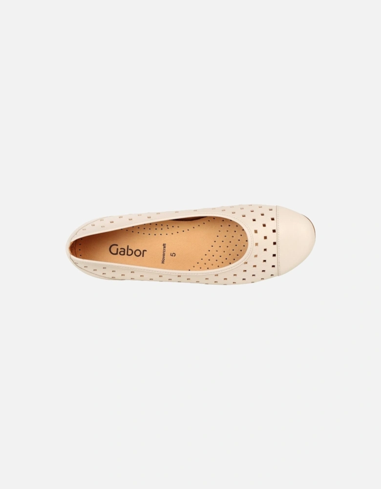 Ruffle Womens Punched Detail Casual Shoes