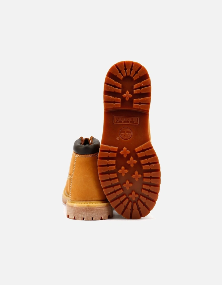 Nellie Mid Chukka Leather Women's Wheat Boots