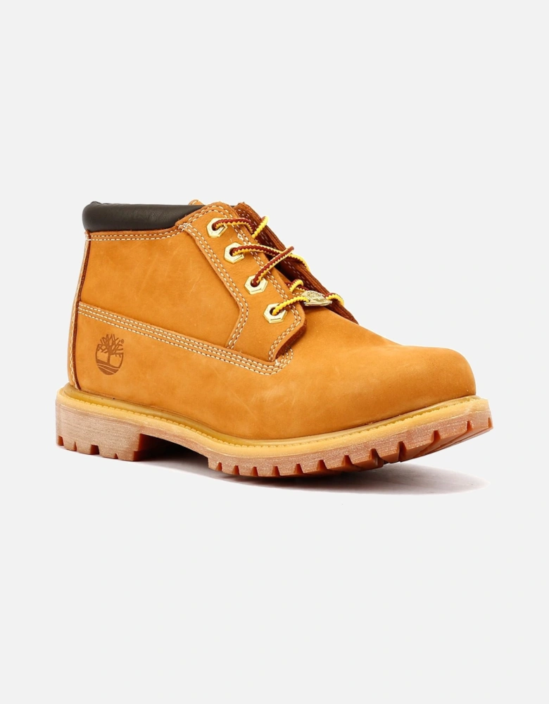 Nellie Mid Chukka Leather Women's Wheat Boots