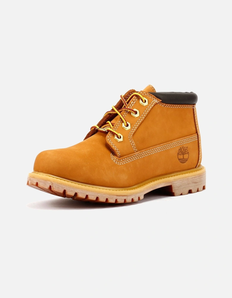 Nellie Mid Chukka Leather Women's Wheat Boots