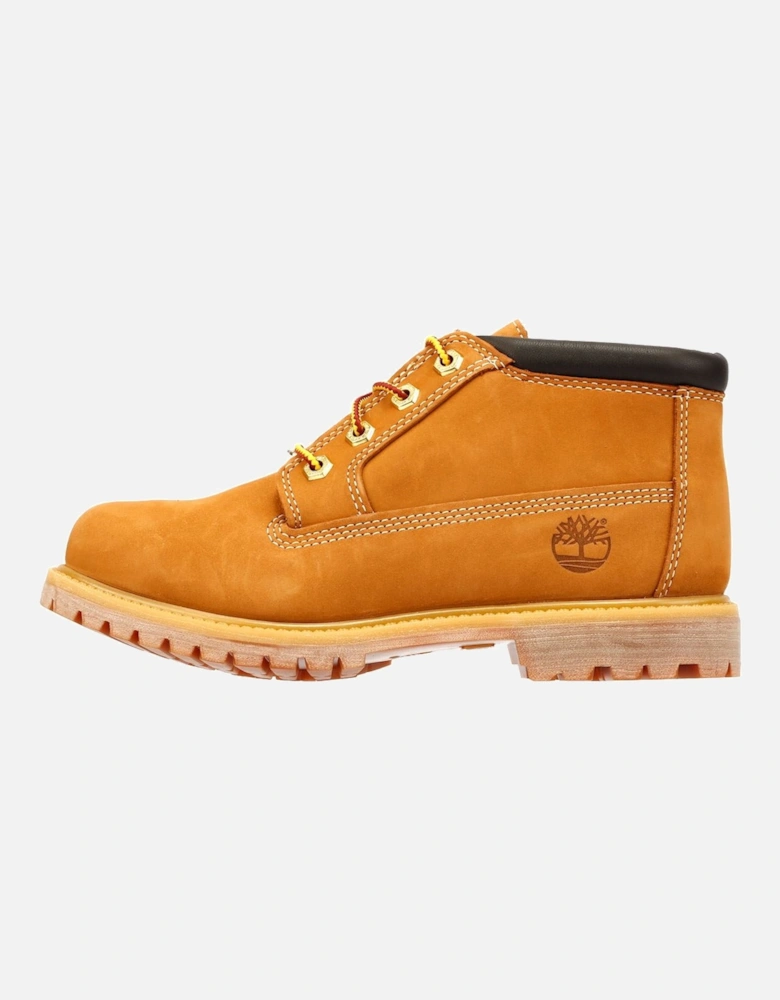 Nellie Mid Chukka Leather Women's Wheat Boots