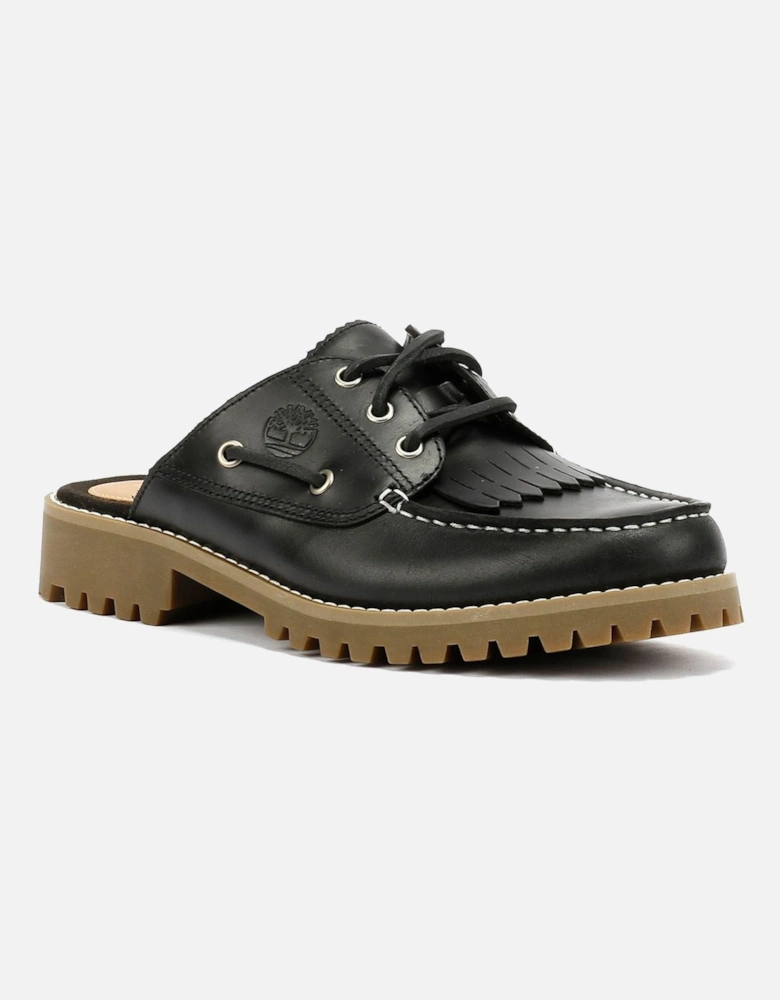 Noreen Leather Women's Black Mules