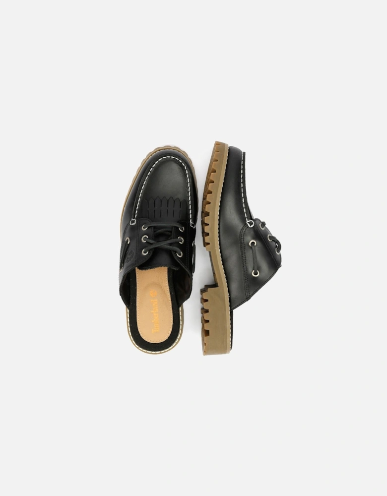 Noreen Leather Women's Black Mules