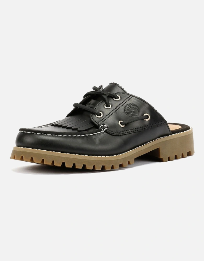 Noreen Leather Women's Black Mules