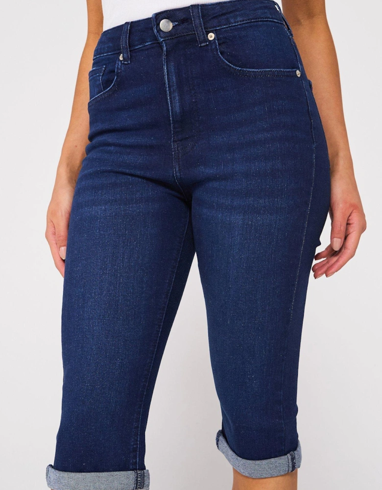 Sydney Denim Shorts - Dark Wash