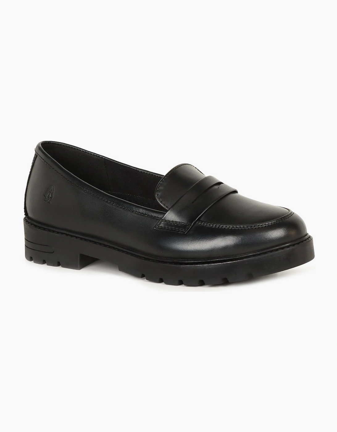 Hush Puppies Girls Black 'S Hazel Senior School Shoes  4 Junior Size 4 Kids