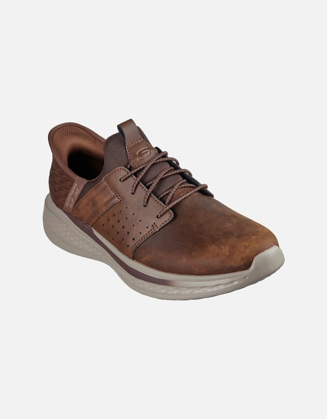 Men's Slade Zachary Shoe in Dark Brown, 5 of 4