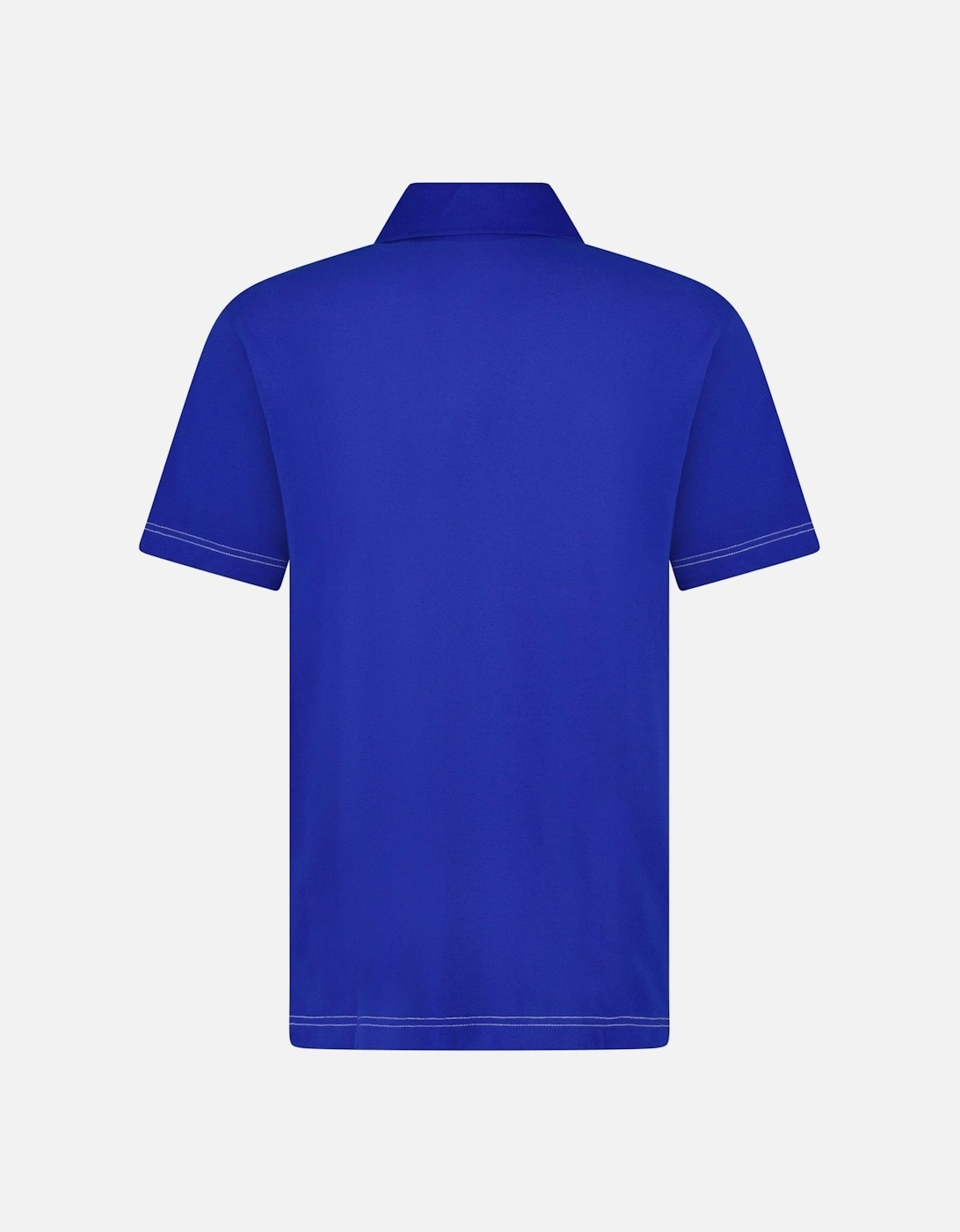 Embroidery Signature Logo Polo Blue