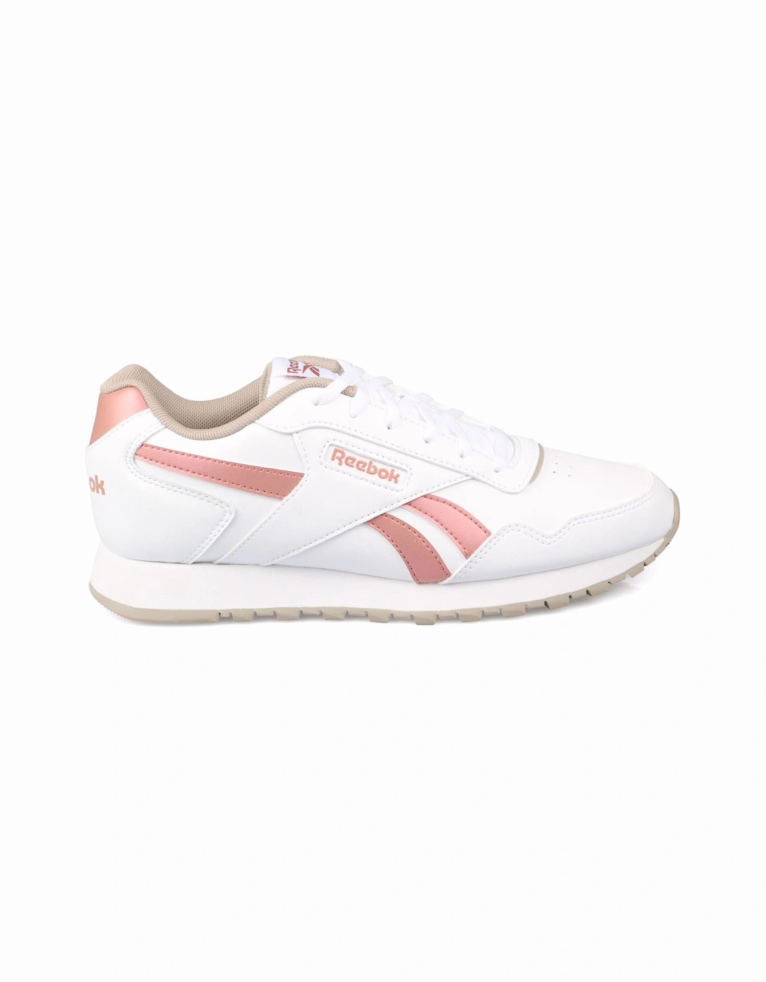 Reebok Girl's Juniors Royal Glide Trainers - White/Multi - Size: 3.5 (older)