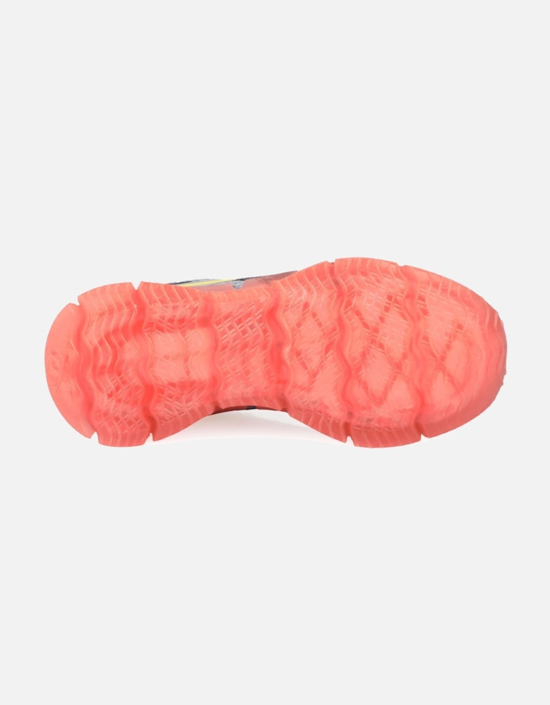 Juniors Zig N' Glow Elastic Trainers