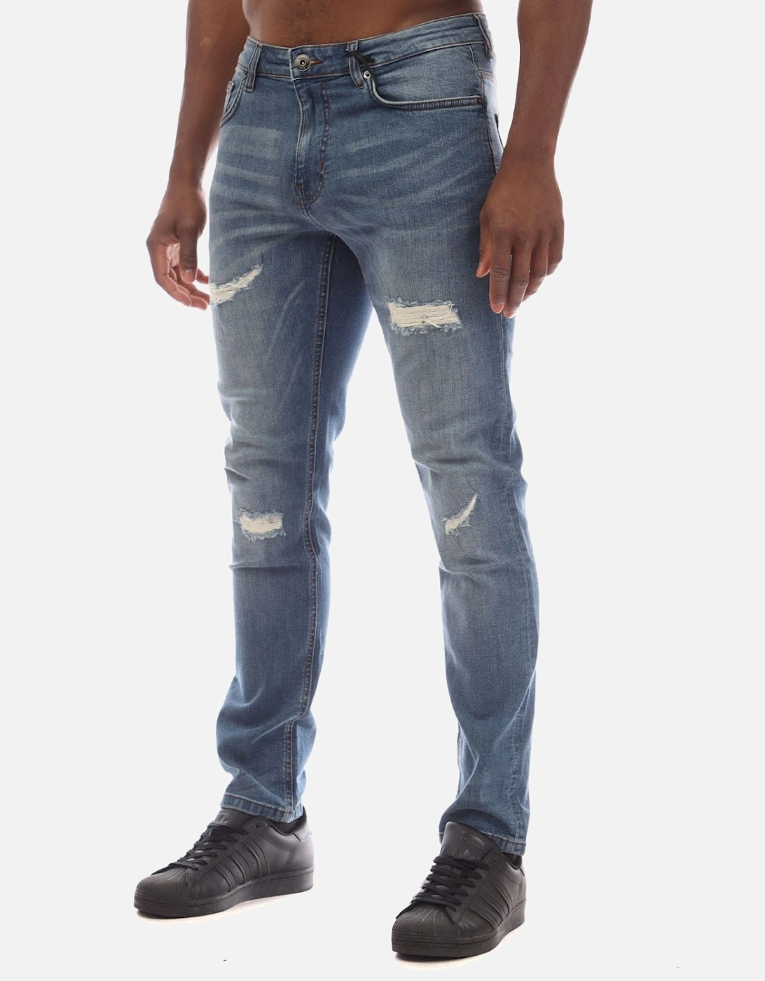 Mens Duddley Slim Jeans, 4 of 3