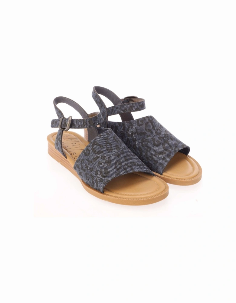 Ardice Leopard Print Sandals