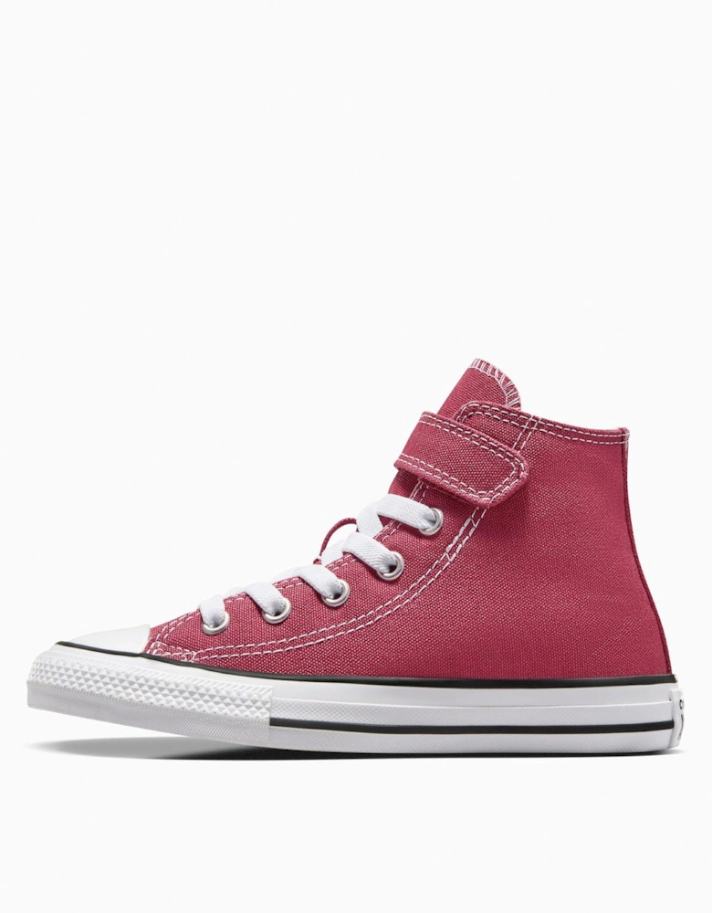 Kids Seasonal Color Chuck Taylor All Star 1V Trainers - Red