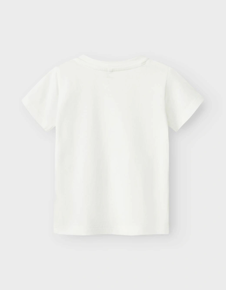 Baby Boy's Jelly Short Sleeve Box Top Cloud Dancer