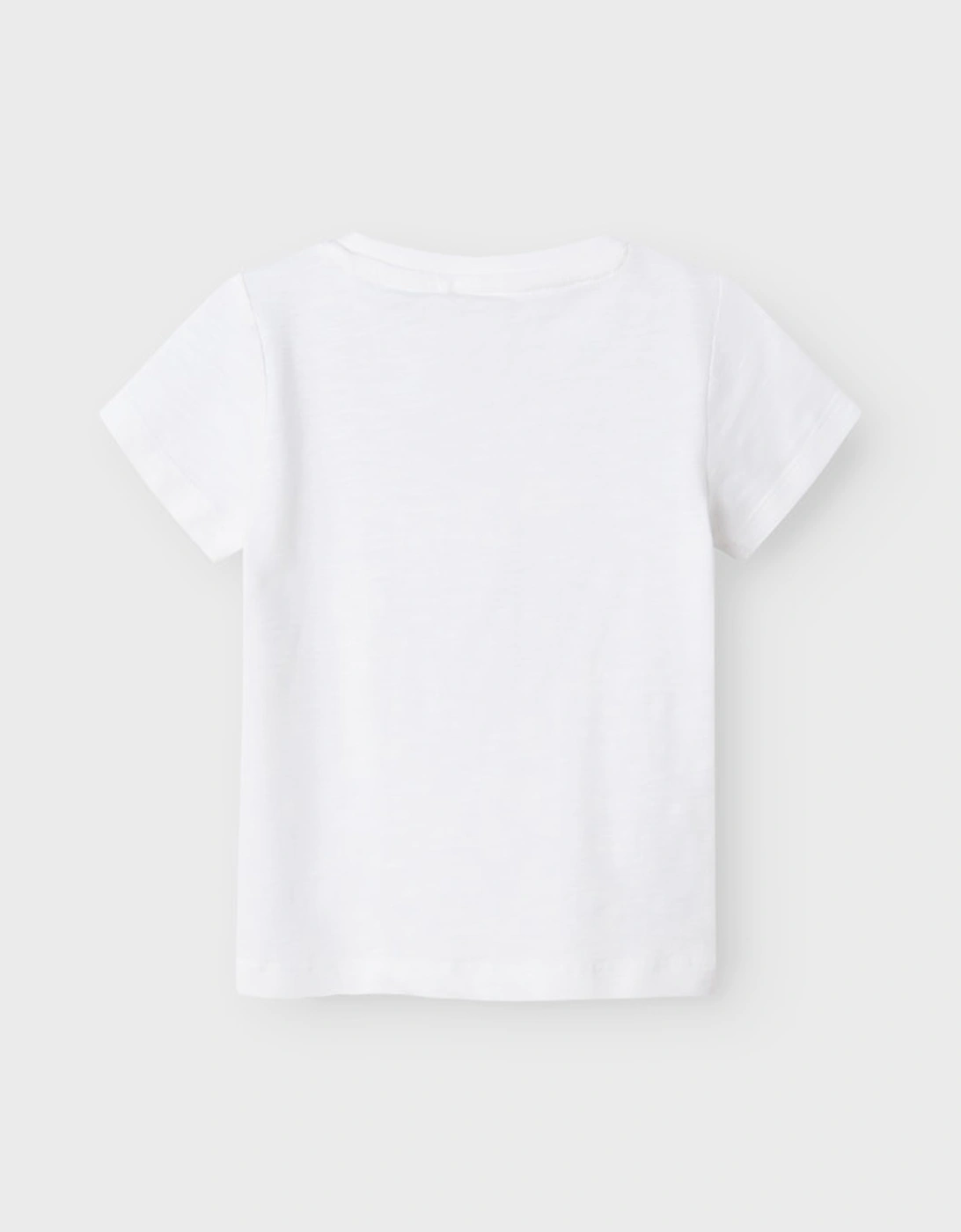Mini Girl's Jeanette Short Sleeve Box Top Bright White