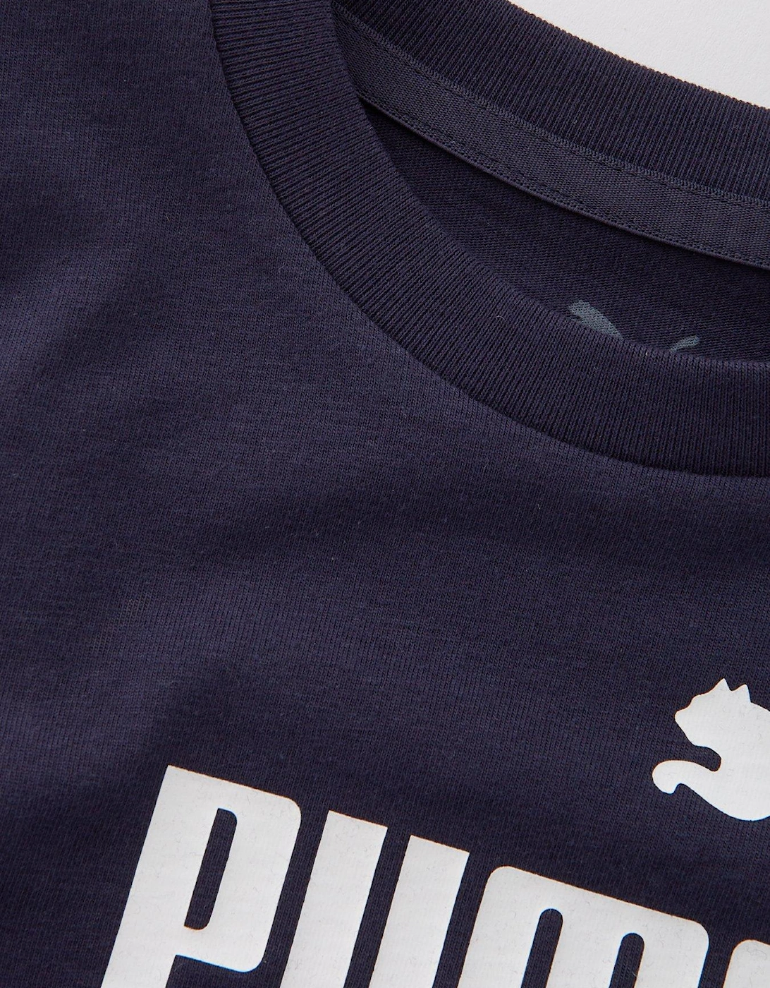 Kids Unisex Logo T-Shirt - Navy - New Navy