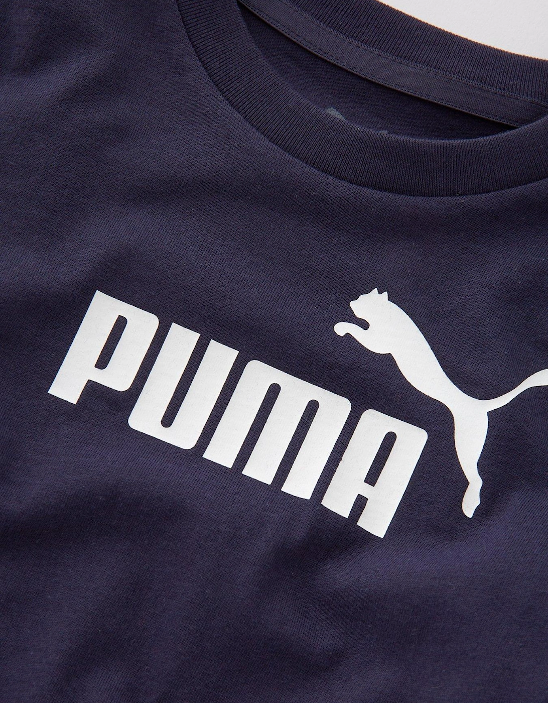 Kids Unisex Logo T-Shirt - Navy - New Navy