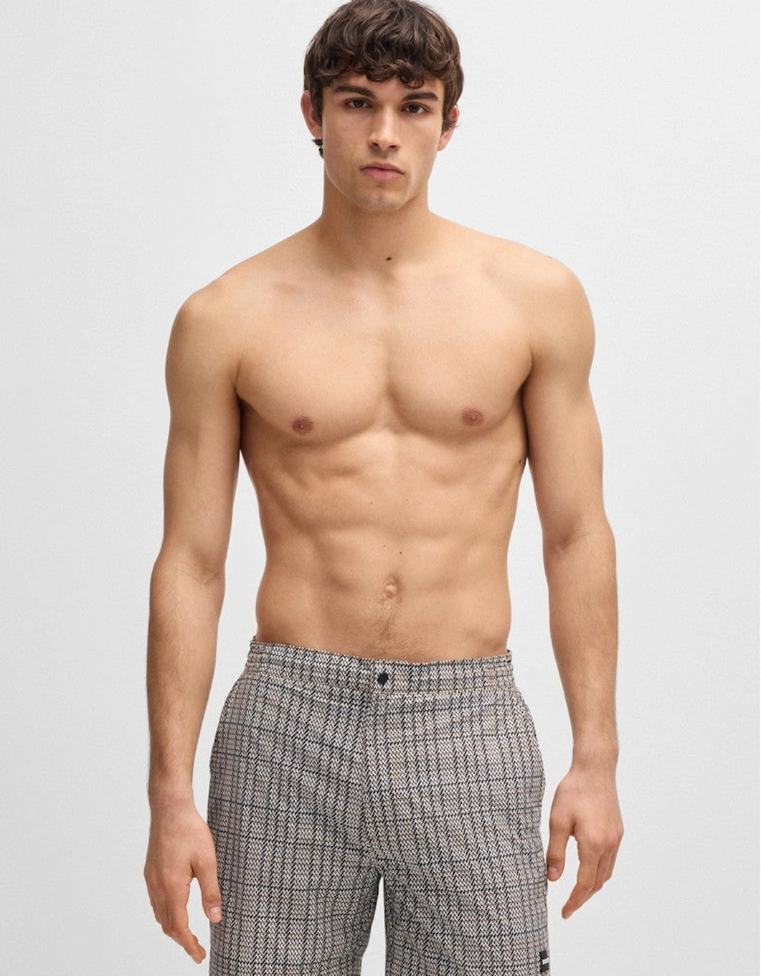 BOSS Black Beach_to_Bar Swim Shorts 001 Black