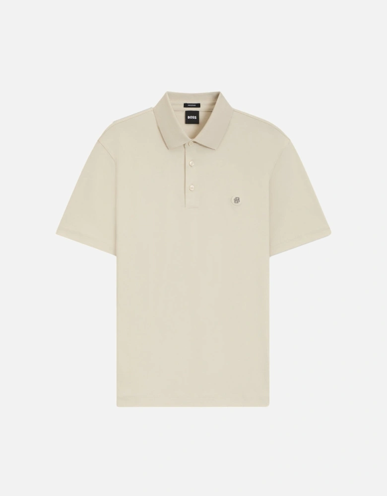 BOSS Black C-Parris 01 Polo Shirt S2-25 131 Open White