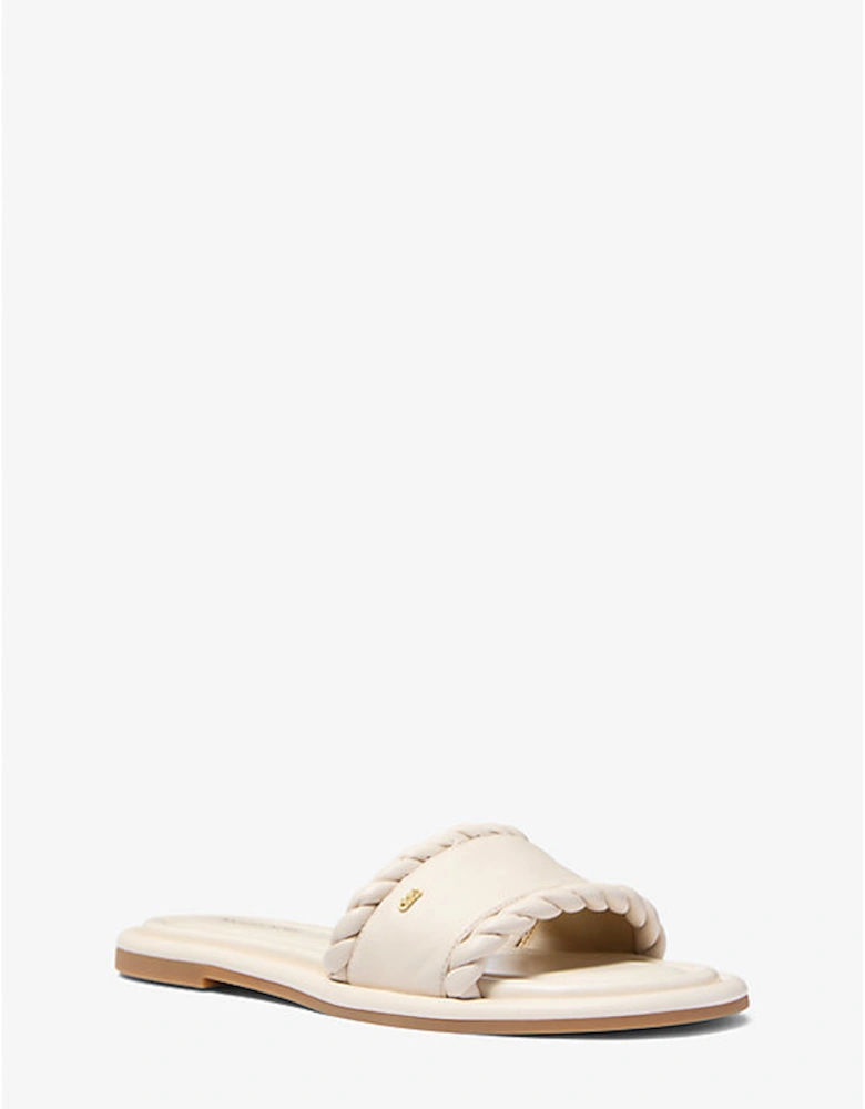 Dana Leather Slide Sandal