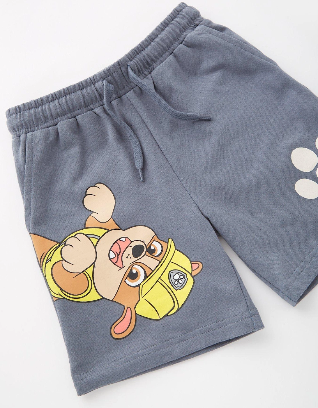 T-Shirt And Short Set - Grey