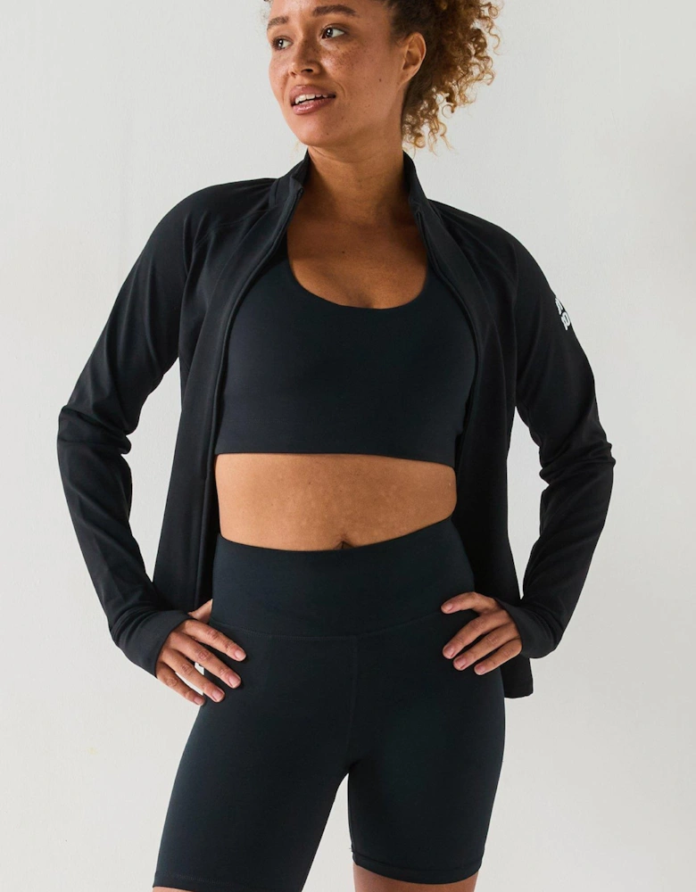 Womens Training Soft Motion Bike Short - Black