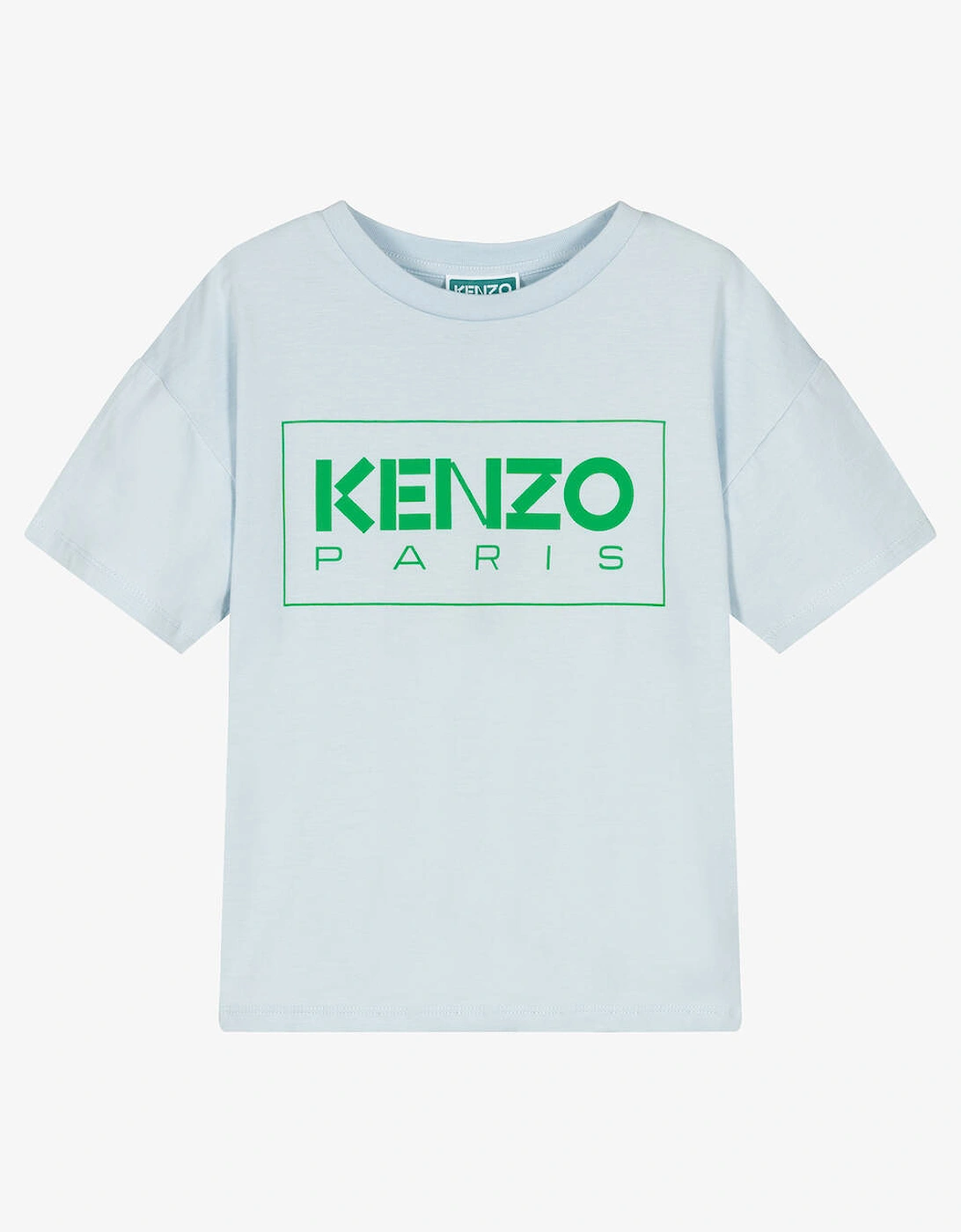 Kids Boys Blue Logo T-Shirt, 3 of 2