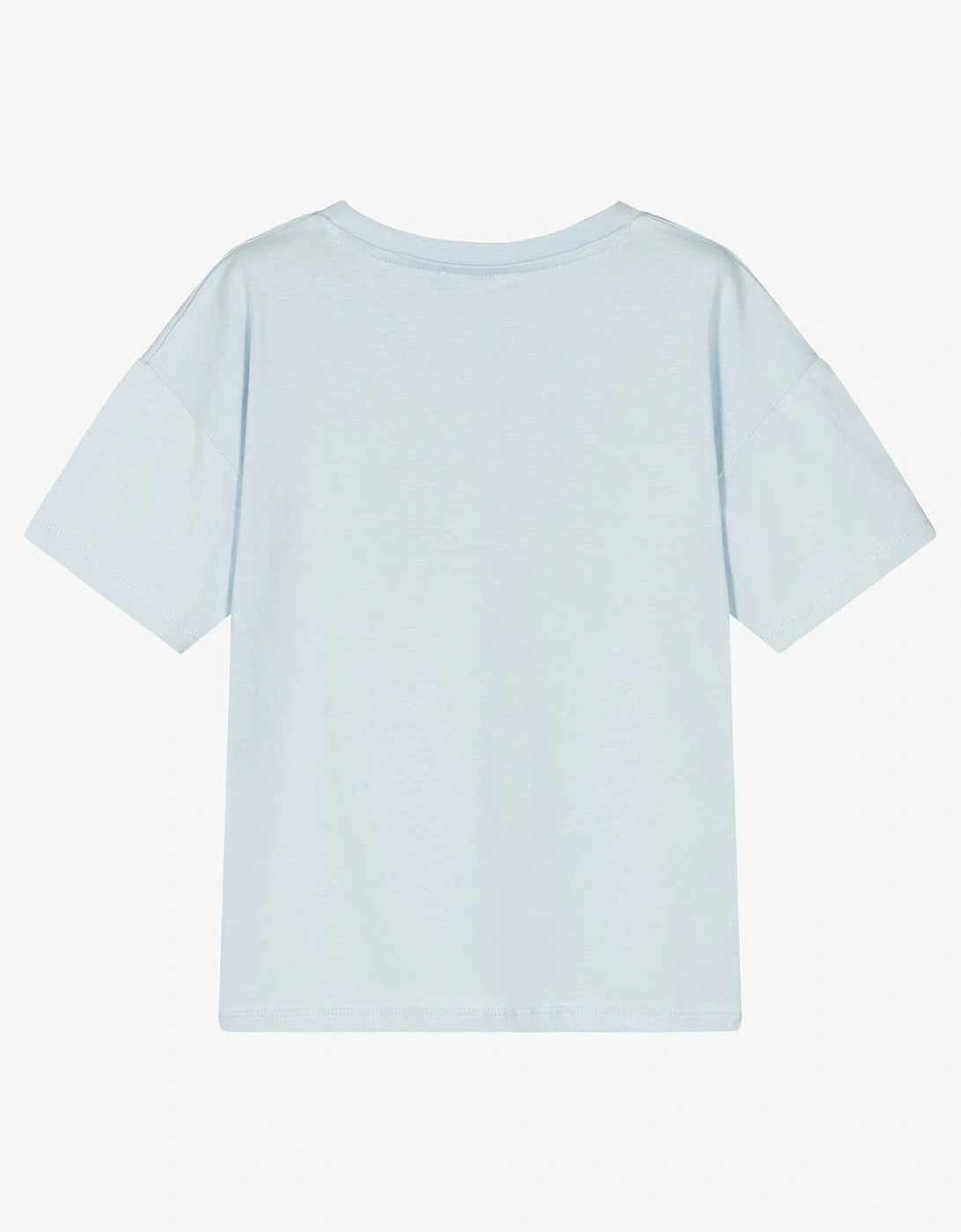 Kids Boys Blue Logo T-Shirt