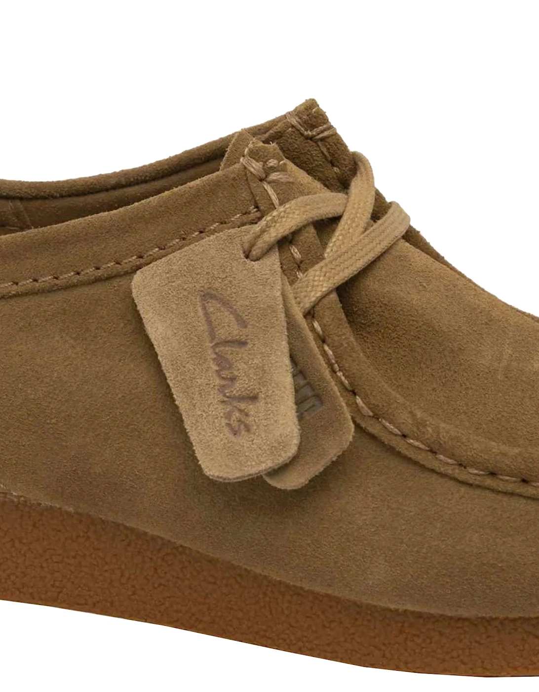 Originals Wallabee Evo Suede Shoes Dark Sand