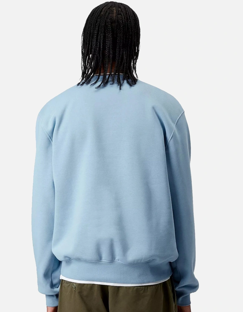 Carhartt Sweatshirt Bluebird/Fleur De Sel