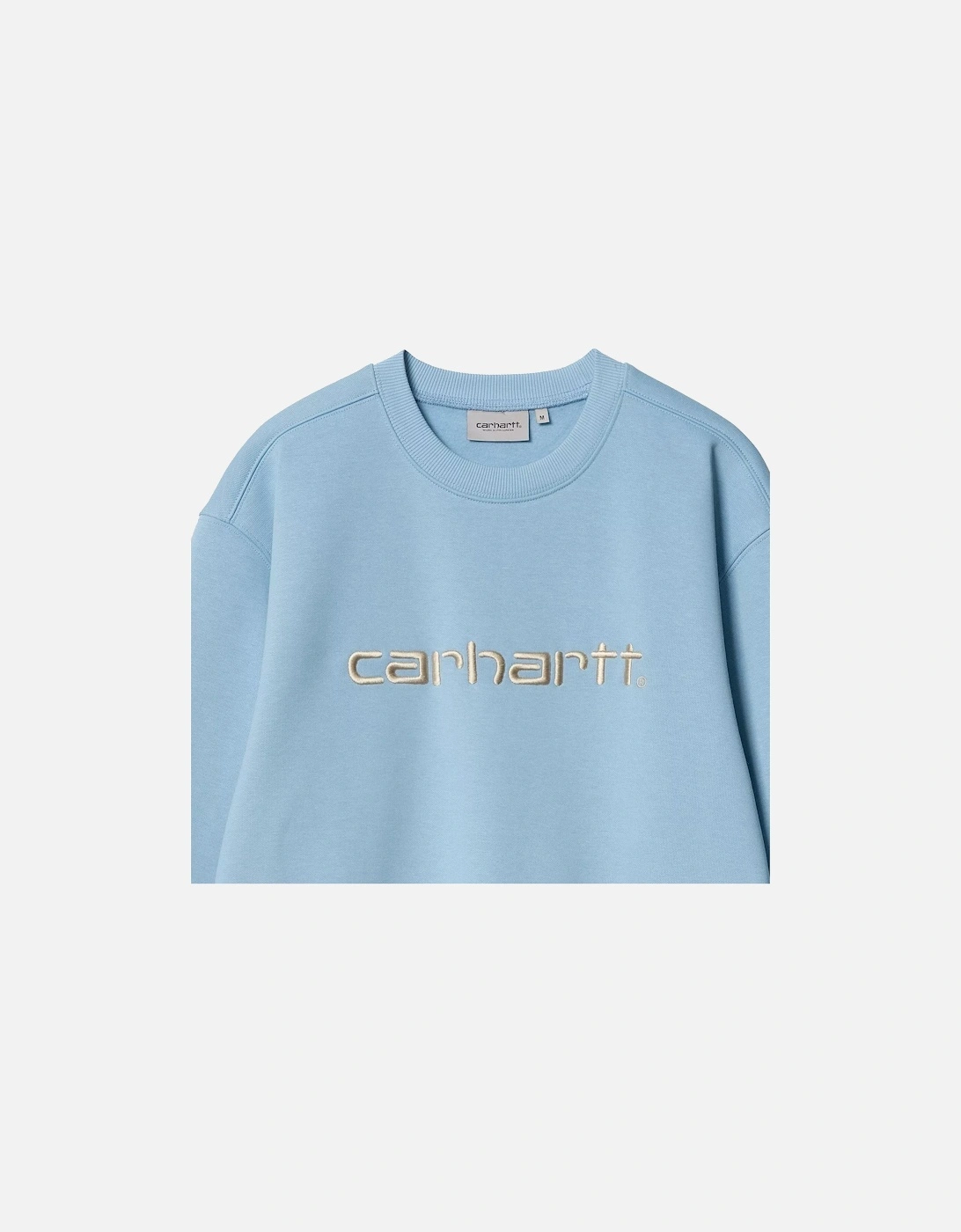 Carhartt Sweatshirt Bluebird/Fleur De Sel