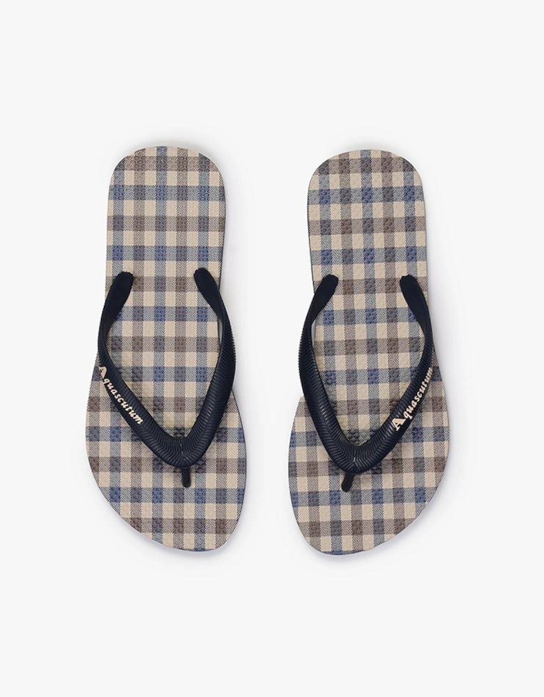 Club Check Flip Flops