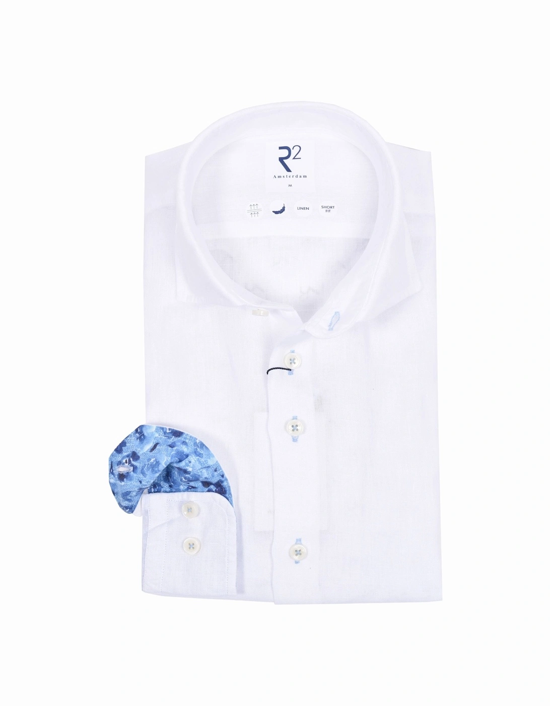Long Sleeve Linen Shirt White, 4 of 3