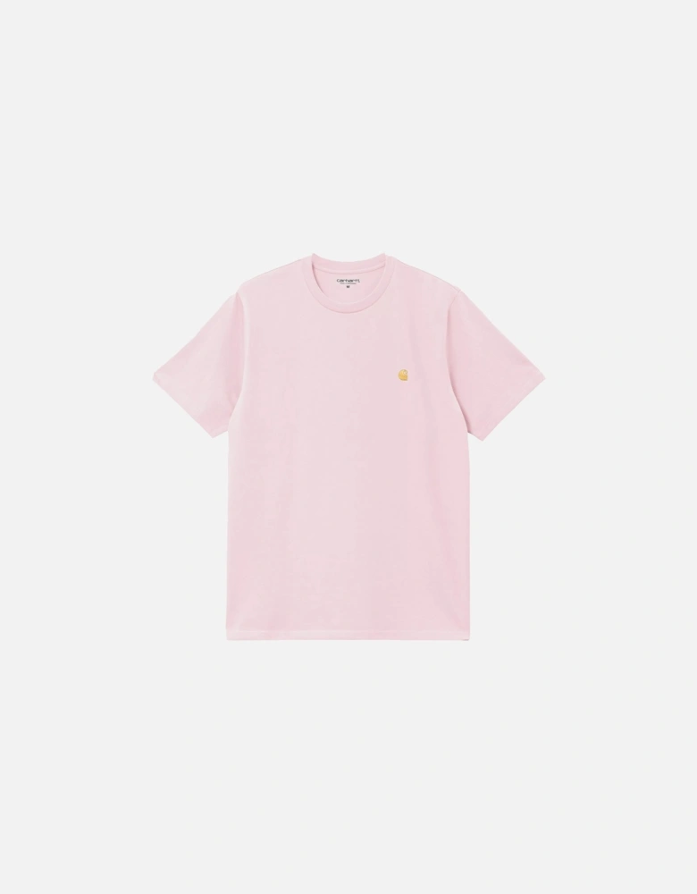 S/S Chase T-Shirt Air Pink/Gold