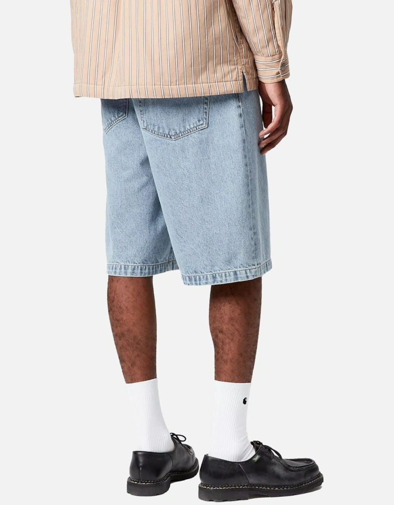 Denim Landon Short Blue Bleached