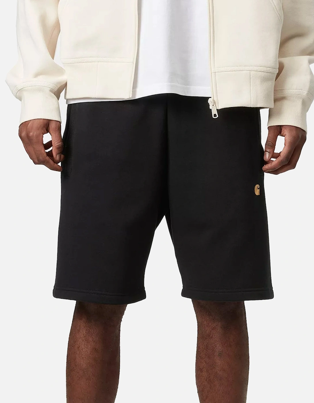 Chase Sweat Shorts Black/Gold