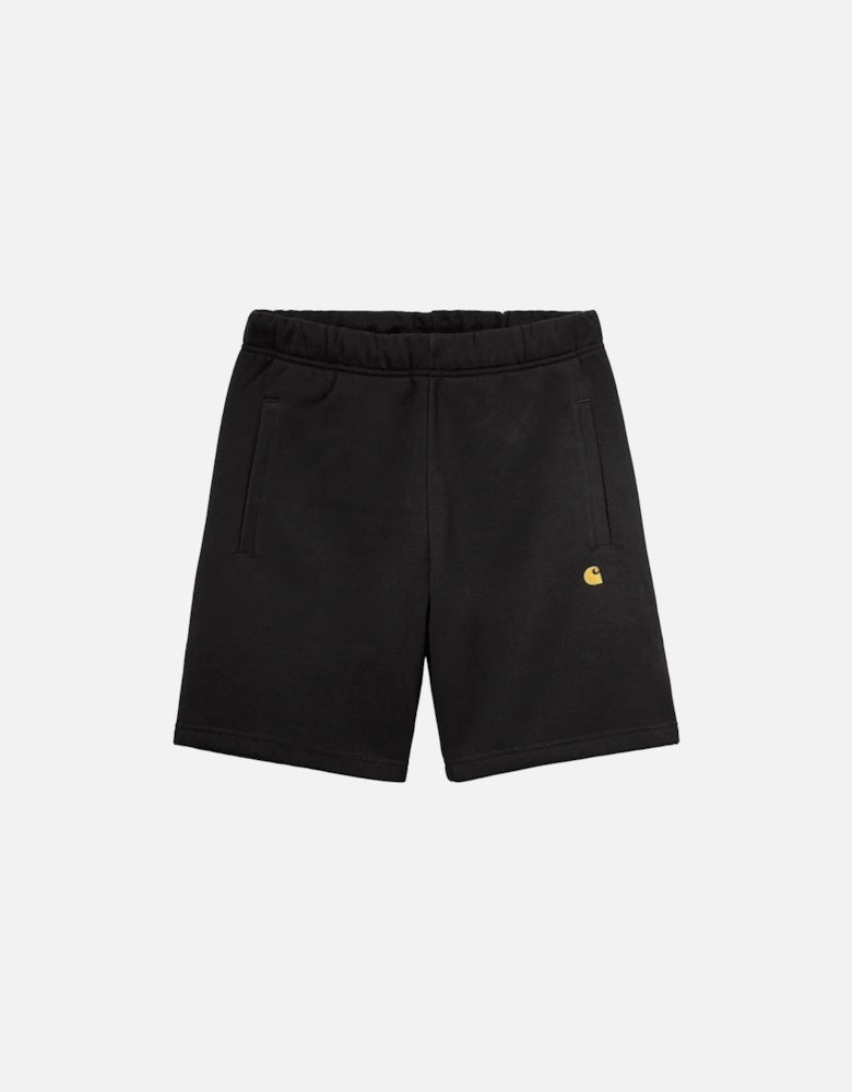 Chase Sweat Shorts Black/Gold