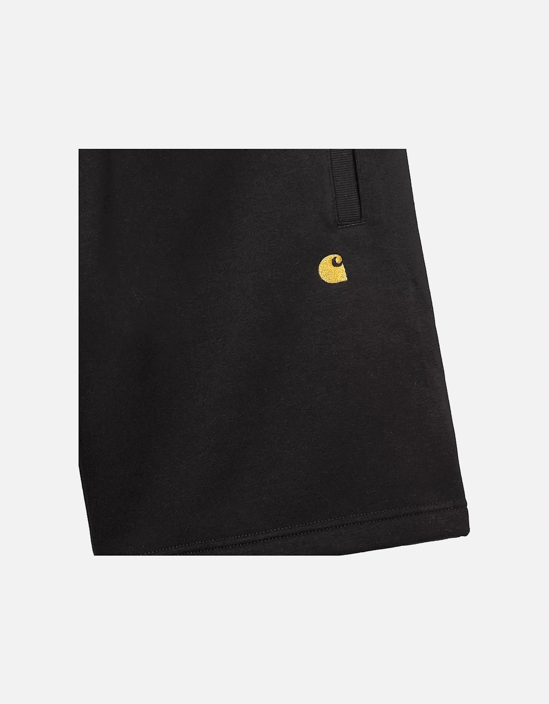 Chase Sweat Shorts Black/Gold
